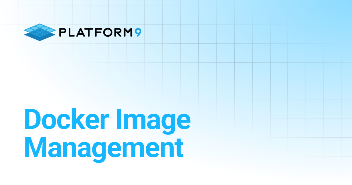 Docker Image Management | Kubernetes Self Managed Cloud Platform 5.8 ...